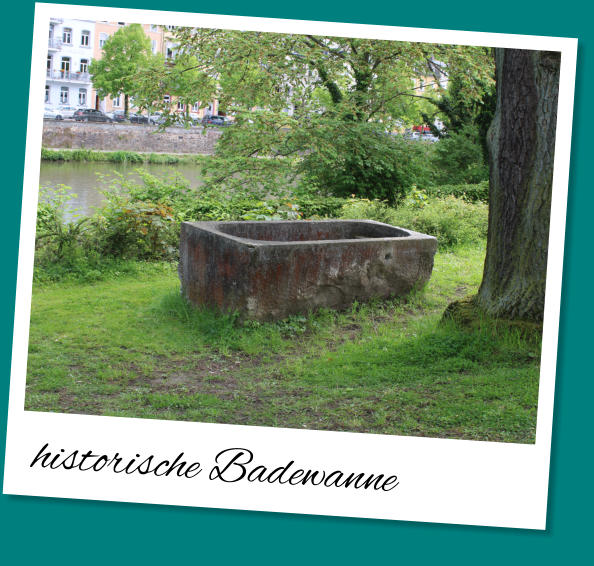 historische Badewanne