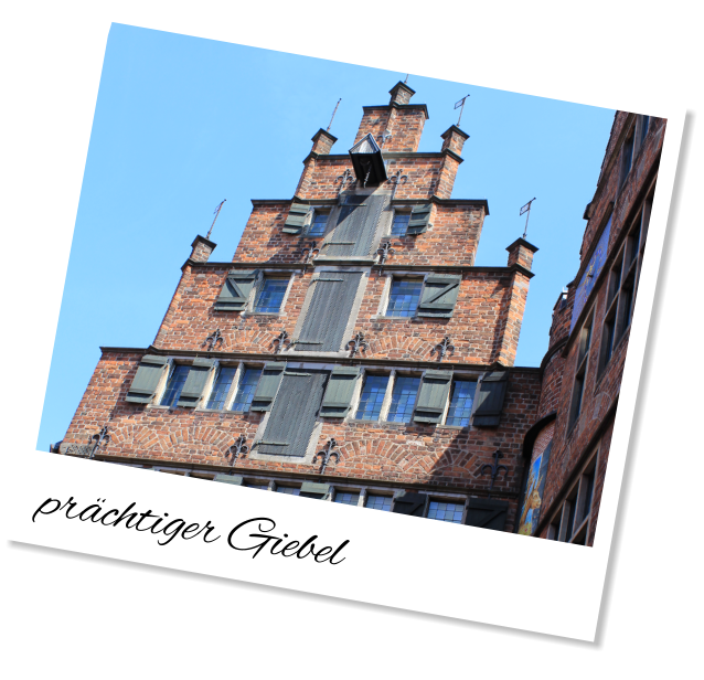 prächtiger Giebel
