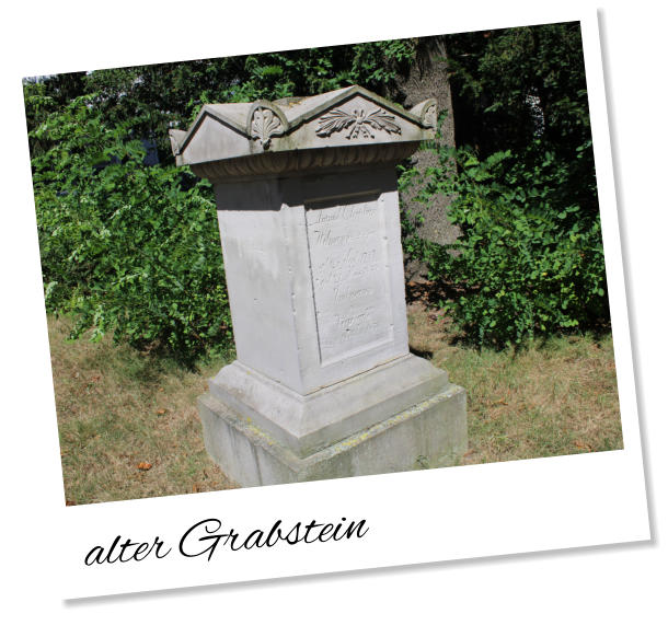 alter Grabstein
