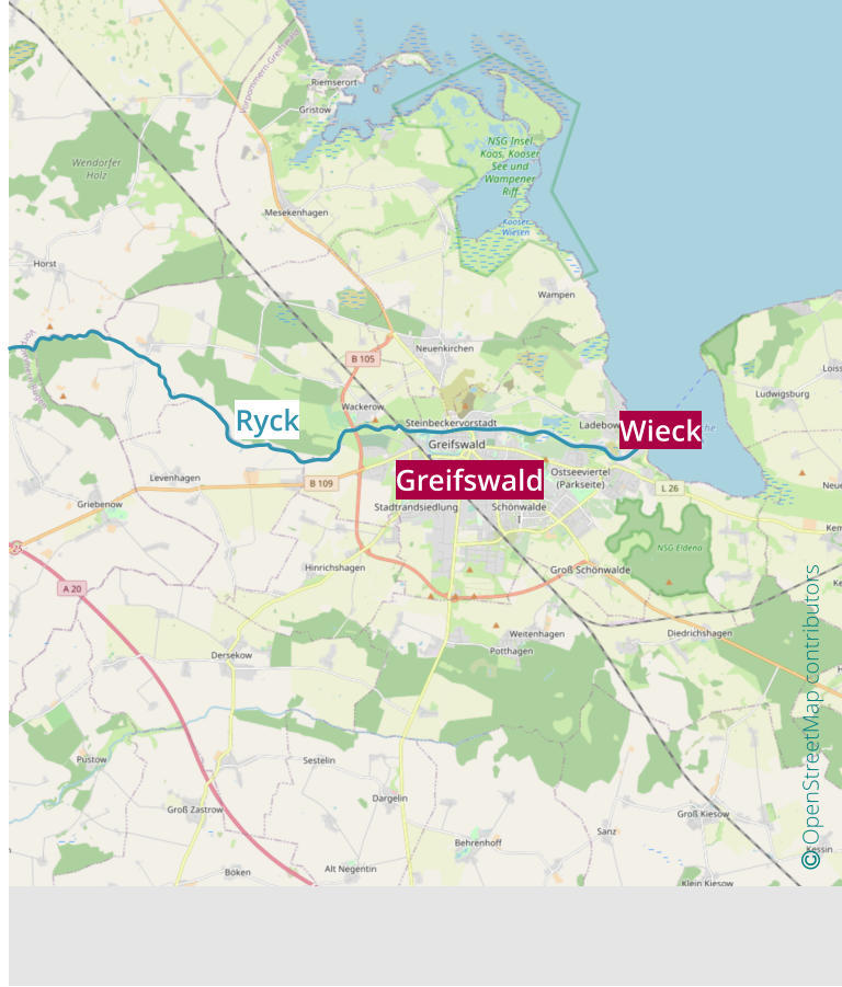 Greifswald Wieck Ryck  OpenStreetMap contributors