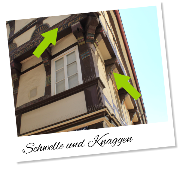 Schwelle und Knaggen