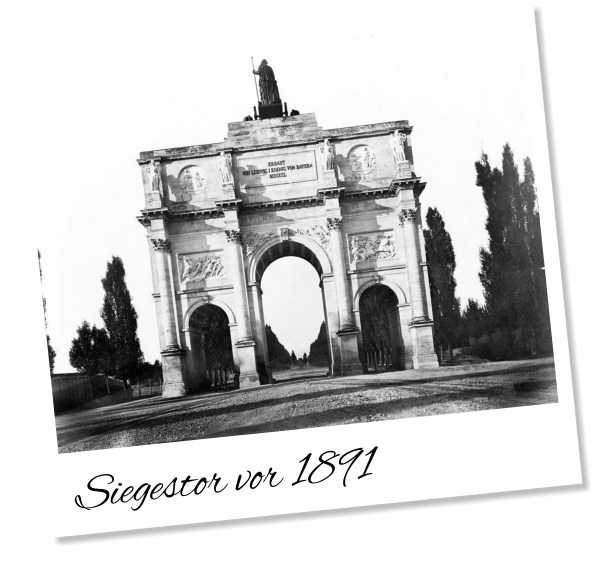 Siegestor vor 1891