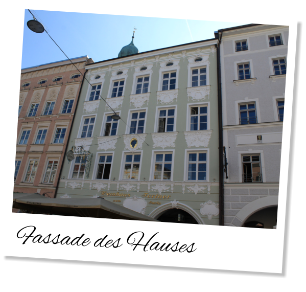 Fassade des Hauses