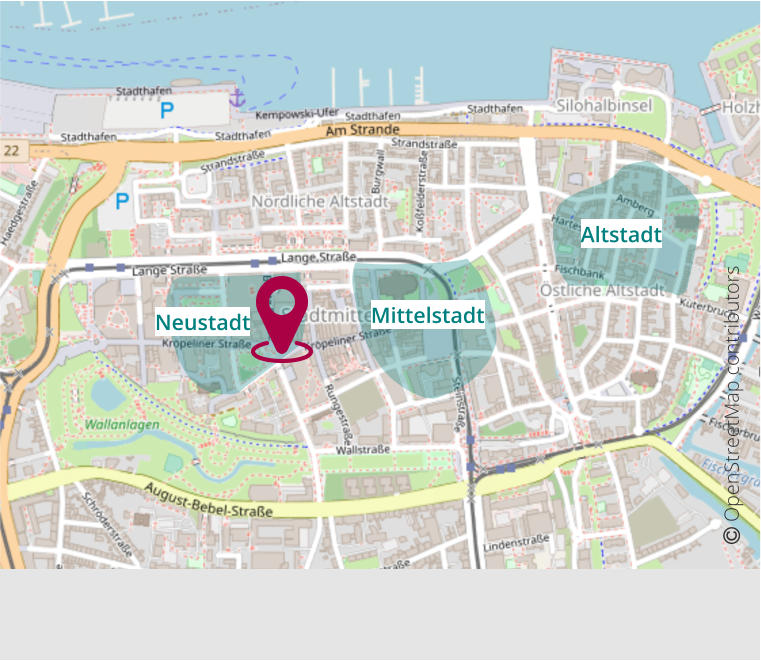  OpenStreetMap contributors  Neustadt Mittelstadt Altstadt