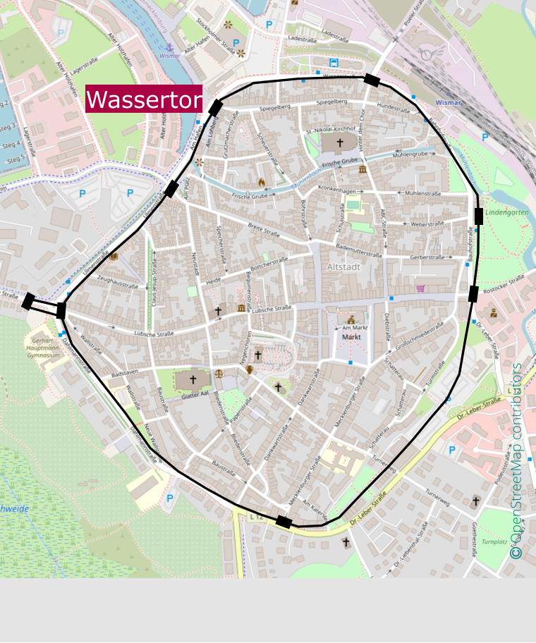  OpenStreetMap contributors  Wassertor